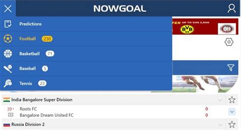 nowgoal today|nowgoal 6.